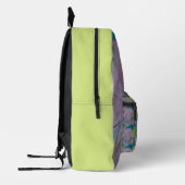 Sac À Dos Imprimé Floral d'été Abstrait (Gauche)