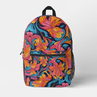 Sac À Dos Imprimé "Flore vive"