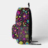Sac À Dos Imprimé Flower Power (Droite)