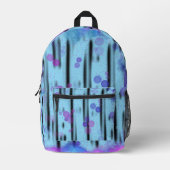 Sac À Dos Imprimé Flux de bulles cosmiques (Recto)