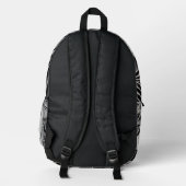 Sac À Dos Imprimé Flux fractal (Verso)