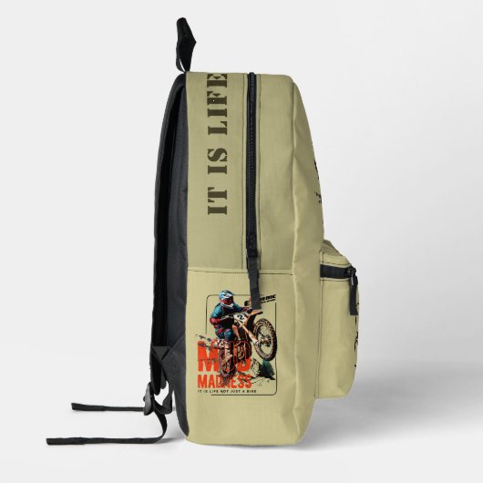 Sac À Dos Imprimé Folie boueuse | (Gauche)