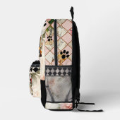 Sac À Dos Imprimé Folle de chats Bohème Chic (Droite)