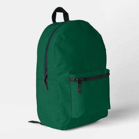 Sac À Dos Imprimé Fond texturé vert foncé uni (Coin arrière gauche)