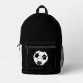 Sac À Dos Imprimé Football (Recto)