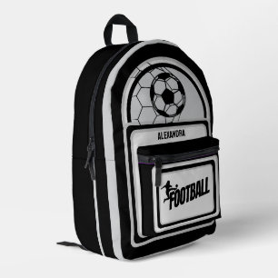 Sac À Dos Imprimé Football, Joueuse de football, Équipe, Duffle cade