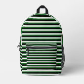 Sac À Dos Imprimé For Nature Lovers – Dark Green Backpack (Recto)