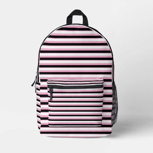 Sac À Dos Imprimé For Sweet Girls – Soft Pink Backpack (Recto)