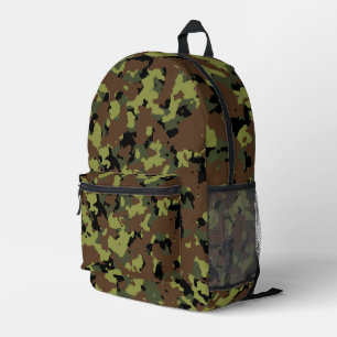 Sac À Dos Imprimé Forest Green Camo