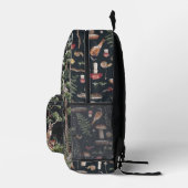 Sac À Dos Imprimé Forêt de nuit Animaux de forêt Croissant Lune (Droite)