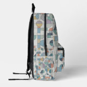 Sac À Dos Imprimé Forme géométrique (Gauche)