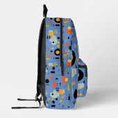Sac À Dos Imprimé Formes de Bauhaus Abstraites (Gauche)