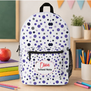 Sac À Dos Imprimé Fournitures amusantes de rentrée pour les enfants