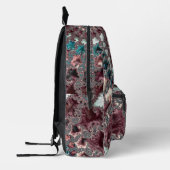 Sac À Dos Imprimé Fractale spirale Super rétro (Gauche)