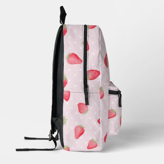 Sac À Dos Imprimé Fraise (Gauche)