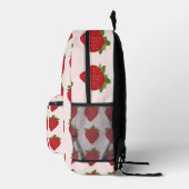 Sac À Dos Imprimé Fraises Fruit Été Fraises (Droite)