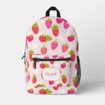 Fraises Personnalisées Rose Tendres Cottagecore