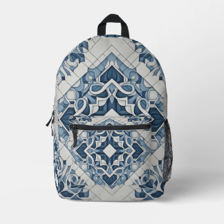 Sac À Dos Imprimé Fretwork