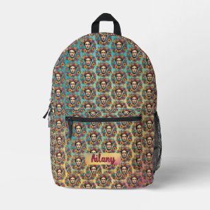 Sac À Dos Imprimé Frida Kahlo
