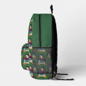 Sac À Dos Imprimé Frida Kahlo | Mi Mexico Lindo Pattern (Droite)