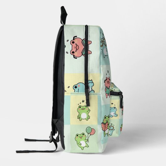 Sac À Dos Imprimé Frogs with Tiny Hobbies (Gauche)