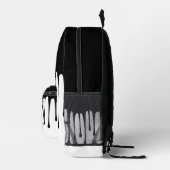 Sac À Dos Imprimé Fuite d'encre (Droite)