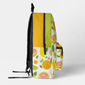 Sac À Dos Imprimé Fun Food Fruit Kids Nom Monogramme (Gauche)