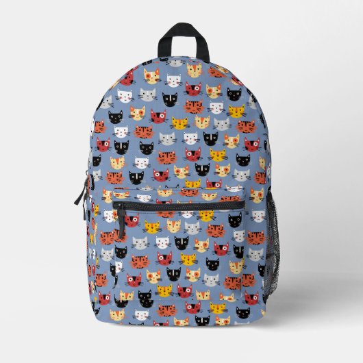 Sac À Dos Imprimé Fun Kitty Chat (Recto)