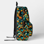 Sac À Dos Imprimé Funk rétro Abstrait (Gauche)
