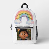 Sac À Dos Imprimé funny backpack (Recto)