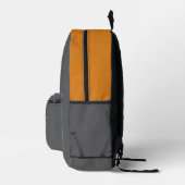 Sac À Dos Imprimé Funny Hiking Quote Mountain Trail  gray Backpack (Droite)