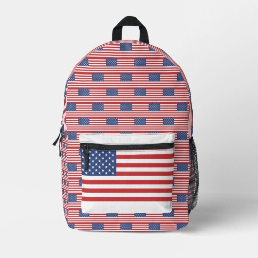 Sac À Dos Imprimé Funy Backpacks for USA (Recto)
