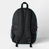 Sac À Dos Imprimé Galaxie de coeur (Verso)