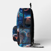 Sac À Dos Imprimé Galaxy Starry Sky Basketball Game (Droite)