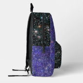 Sac À Dos Imprimé Galaxy Stars Cosmique Espace Extérieur Monogramme (Gauche)