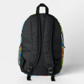 Sac À Dos Imprimé Gamer Pattern Backpack (Verso)