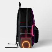 Sac À Dos Imprimé gamer style backpack  (Gauche)