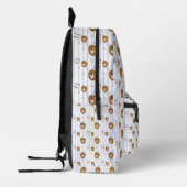 Sac À Dos Imprimé Gant et balle de baseball (Gauche)