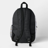 Sac À Dos Imprimé Gant et balle de baseball (Verso)