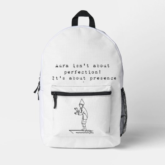Sac À Dos Imprimé Garçon de la récolte d'aura (Recto)