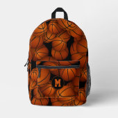 Sac À Dos Imprimé garçons filles basket-ball personnalisées motif (Recto)