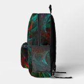 Sac À Dos Imprimé Genèse Art Abstrait (Droite)