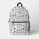 Sac À Dos Imprimé Géologie (Recto)