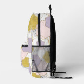 Sac À Dos Imprimé Géométrique (Droite)