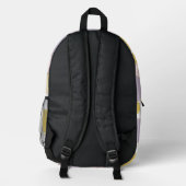 Sac À Dos Imprimé Géométrique (Verso)