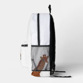 SAC À DOS IMPRIMÉ GIRAFFE & PAPILLONS (Droite)