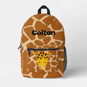 Sac À Dos Imprimé Giraffe personnalisée