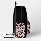 Sac À Dos Imprimé Girl Chic Black Rose Cow Nom du Motif animal (Gauche)