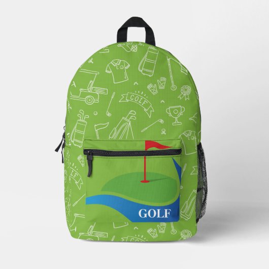 Sac À Dos Imprimé Golfers (Recto)