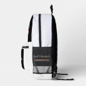 Sac À Dos Imprimé Good Vibes Only Backpack (Droite)